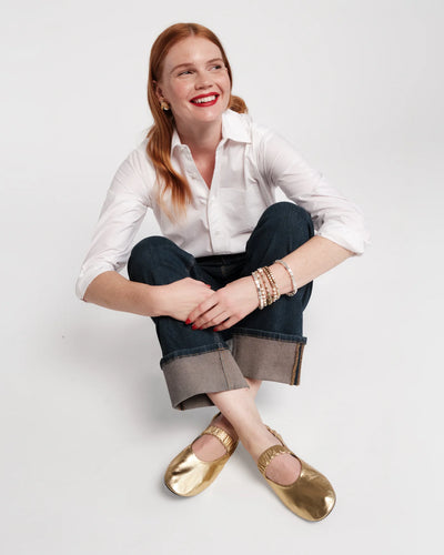 Smarty Cuffed Jeans Dark Denim
