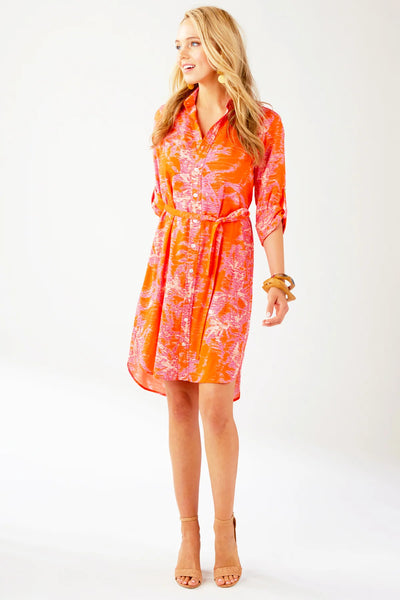 Alex Shirtdress: Tangerine Dream