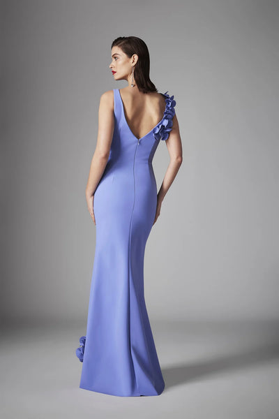 3D Petal Gown in Lavender