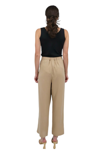 Abby Ankle Pant in Tan
