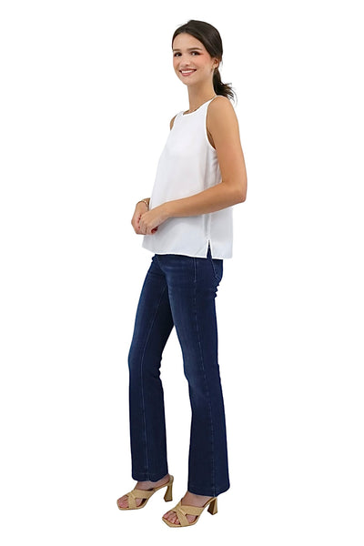 Sleeveless Liza Top in White