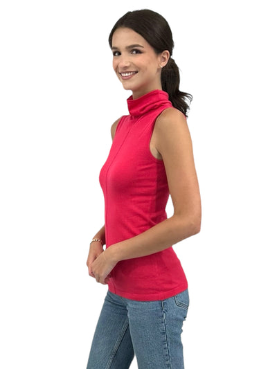 Seamed Funnel Tank in Poppy