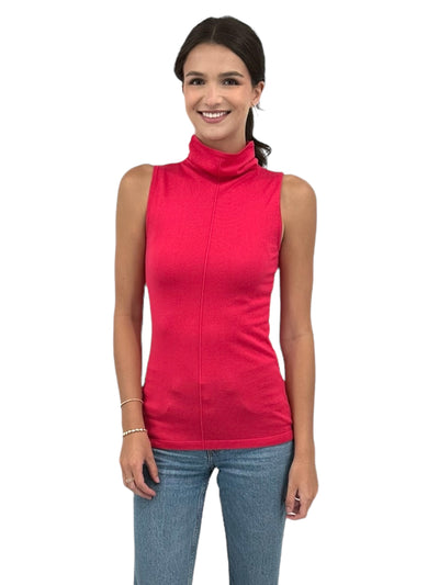 Seamed Funnel Tank in Poppy