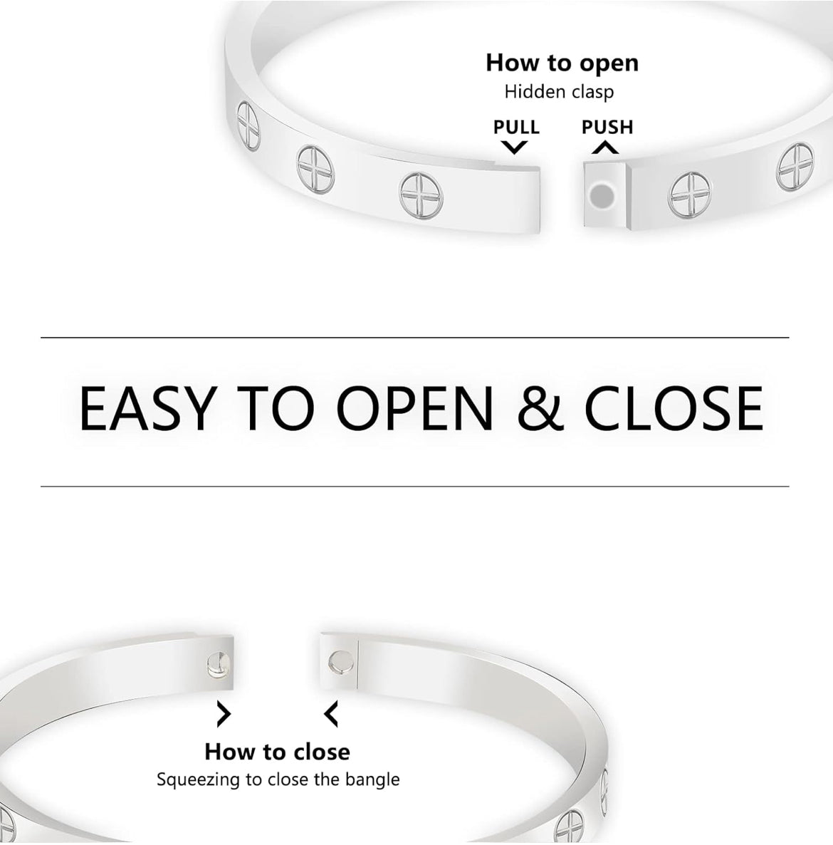 Love Bracelet in Silver