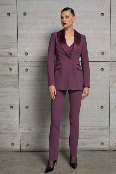 Dasmarinas Jacket - Plum