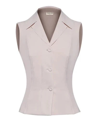 Perpot Vest in White