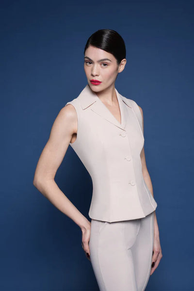 Perpot Vest in White