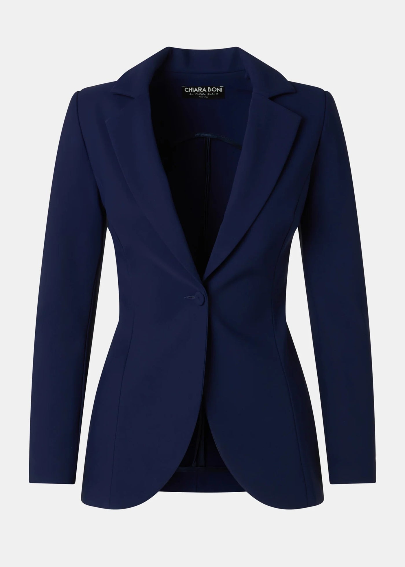 Lua Button Blazer in Midnight