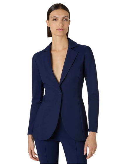 Lua Button Blazer in Midnight