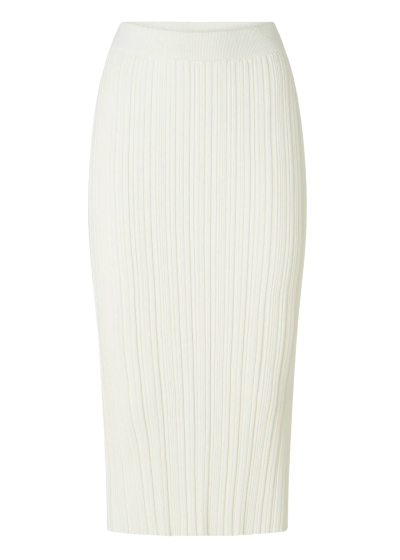 Abax Midi Pepper Skirt in Bianco