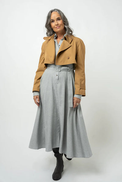 The Portmanteau Two-Piece Trench - Khaki