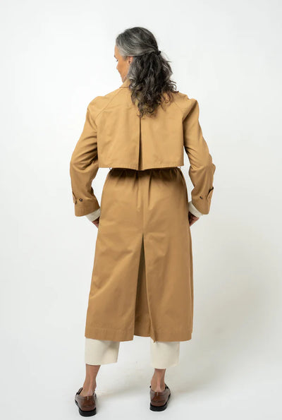 The Portmanteau Two-Piece Trench - Khaki