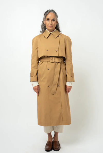 The Portmanteau Two-Piece Trench - Khaki