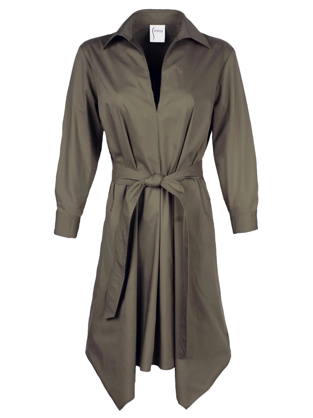 Harrison Float Dress Weathercloth: Olive