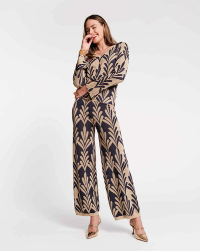 Dakota Top in Royal Palm