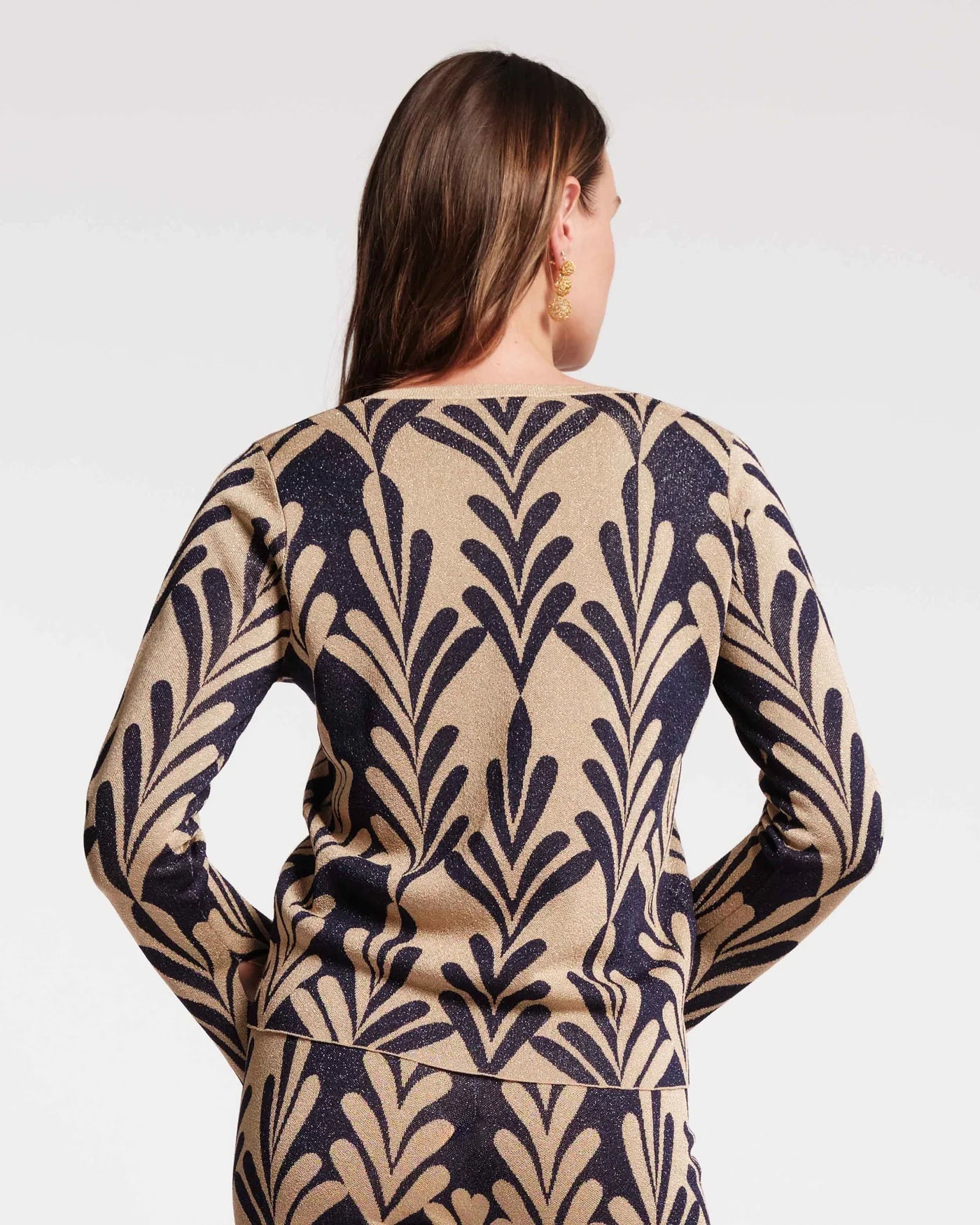 Dakota Top in Royal Palm