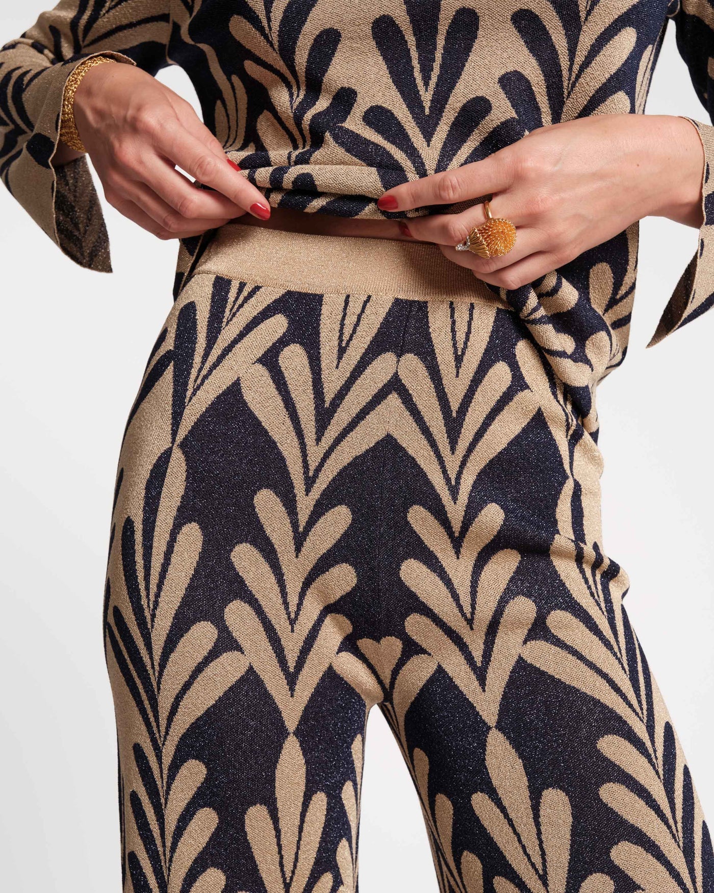 Dakota Pant in Royal Palm