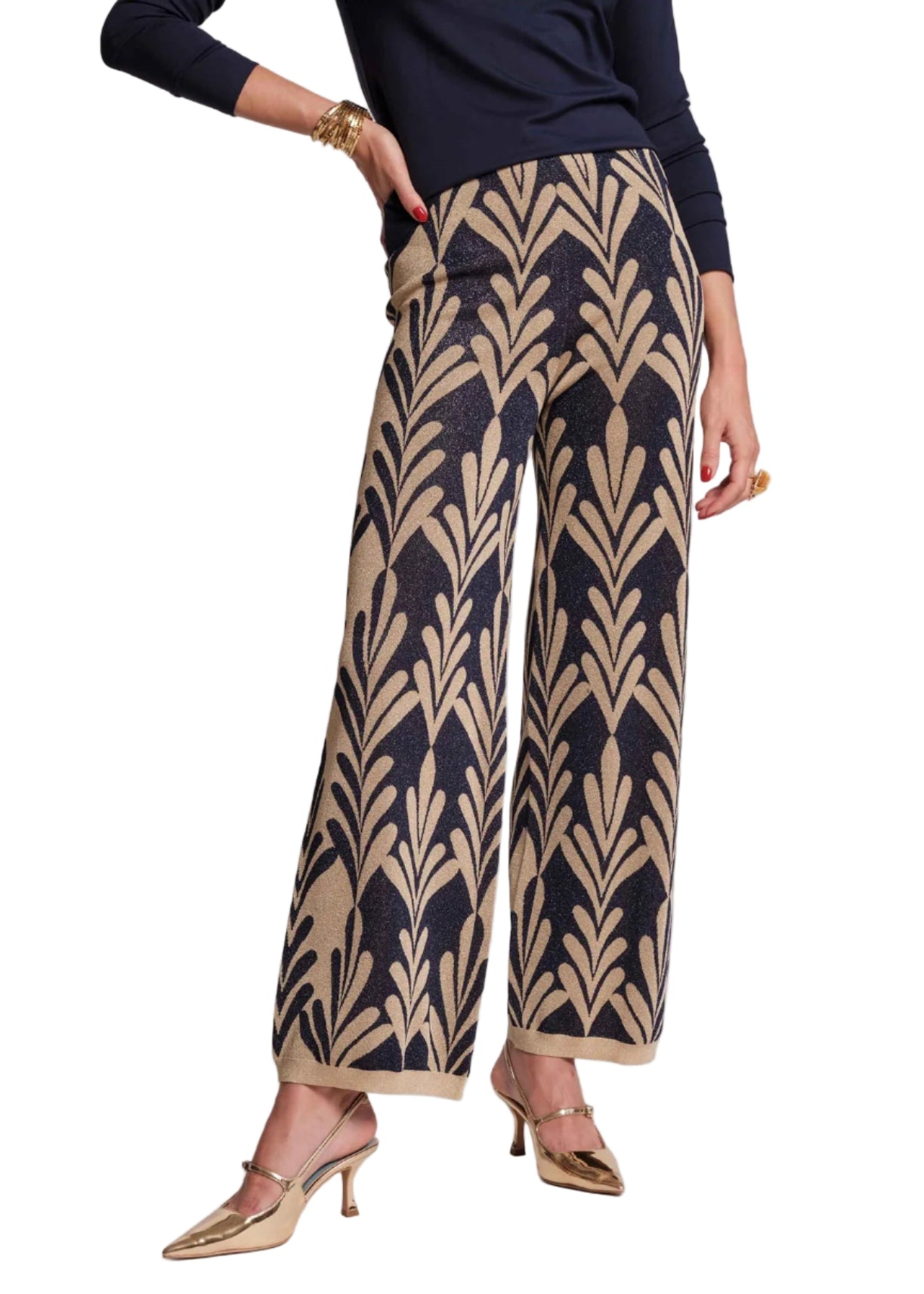 Dakota Pant in Royal Palm
