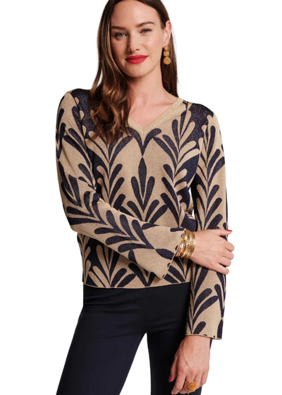 Dakota Top in Royal Palm