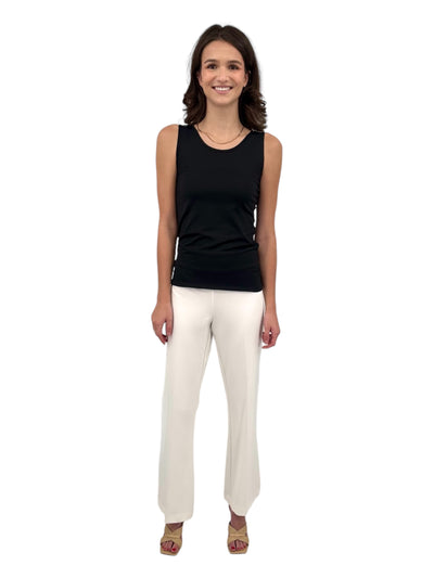 Flare Leg Pant in Winter White