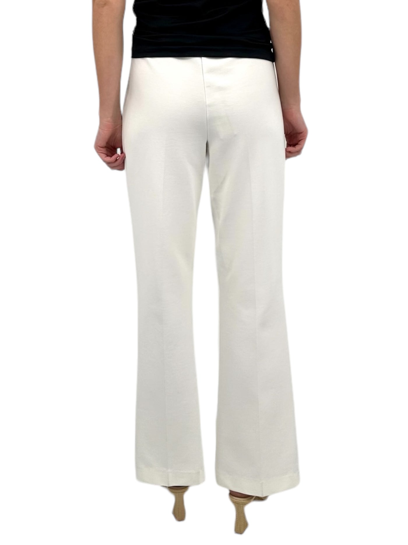 Flare Leg Pant in Winter White