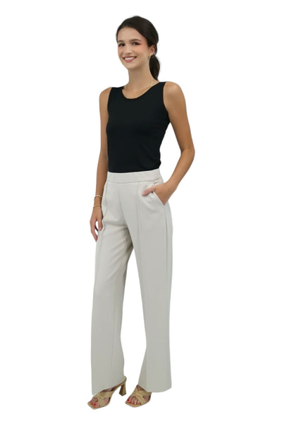 Chiara Smart 32'' Pant in Ivory