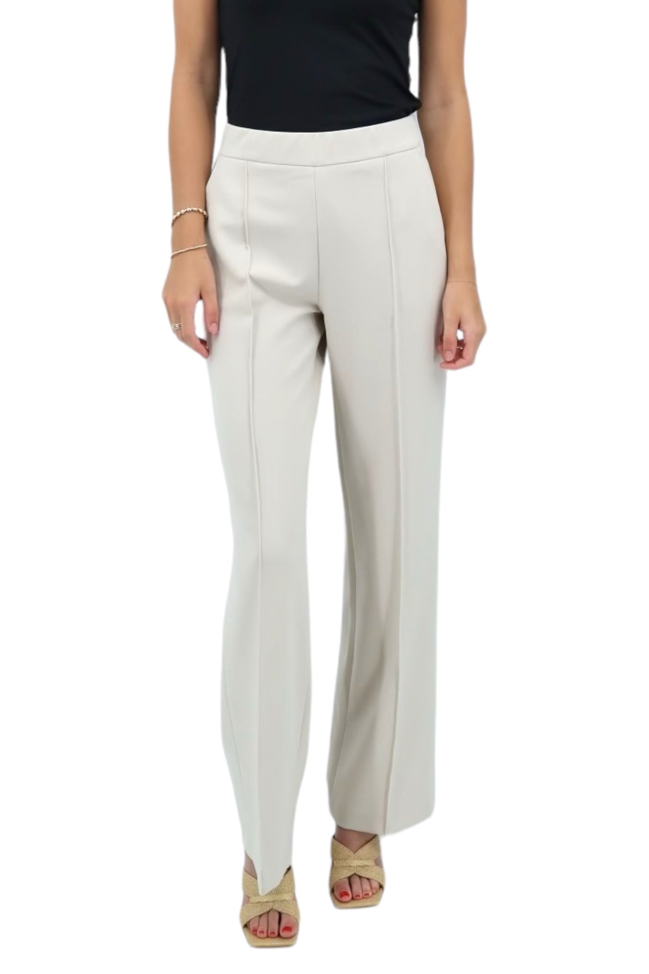 Chiara Smart 32'' Pant in Ivory