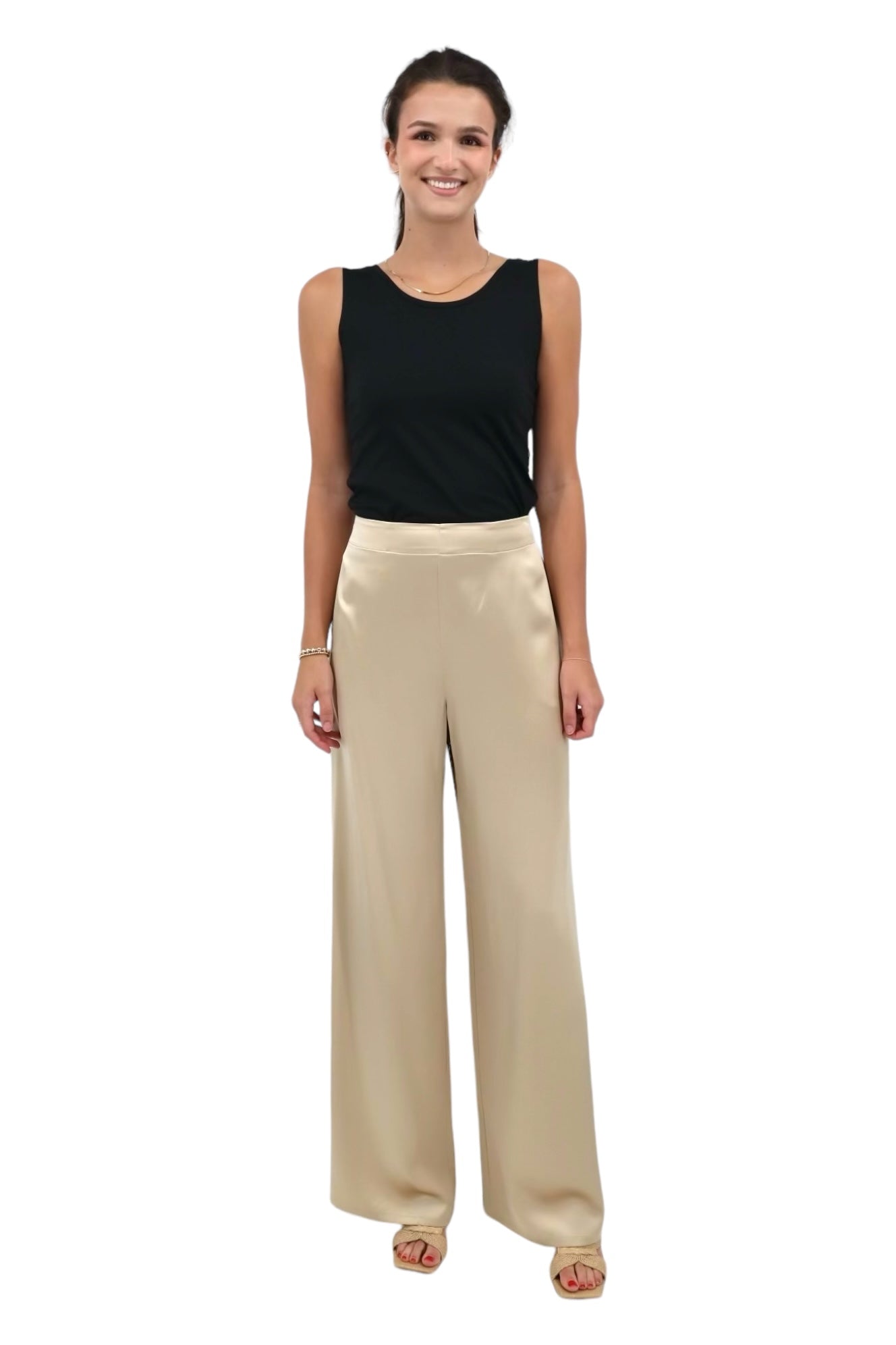Mia Pants in Irish Cream
