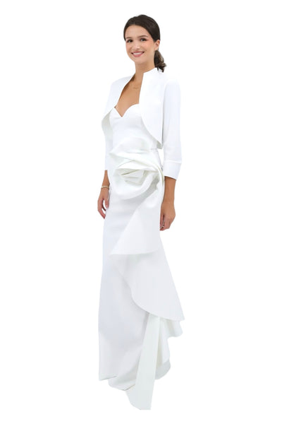 Mativel Bolero Jacket in White