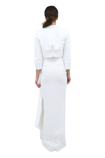 Mativel Bolero Jacket in White