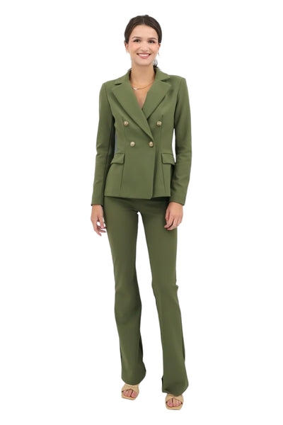 Goldas Jersey Blazer in Muschio