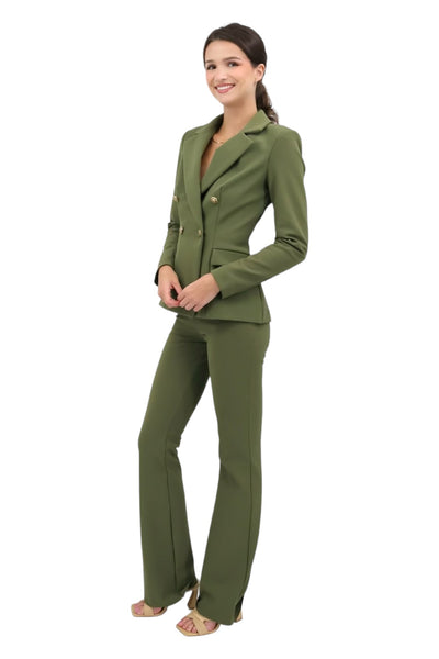 Goldas Jersey Blazer in Muschio