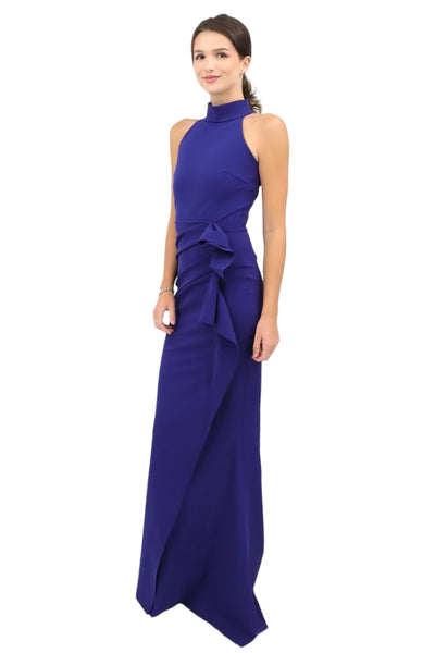 Gudrum Halter Gown in Iris