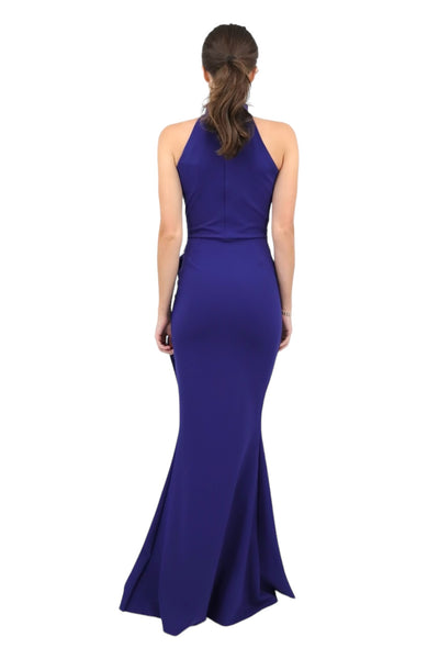 Gudrum Halter Gown in Iris