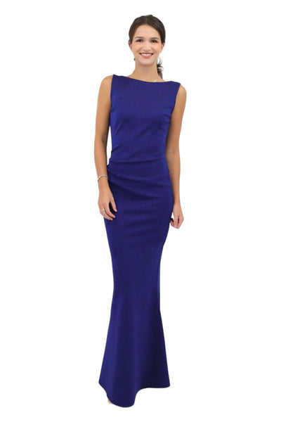 Ajour Sugar Long Gown in Iris