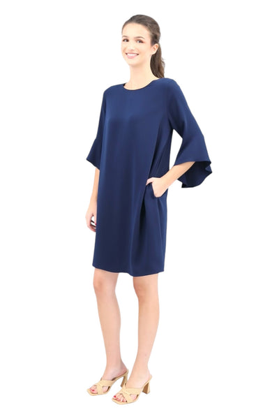 Julia Dress in Navy