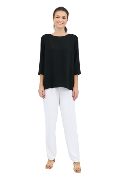Long Sleeve Top in Black
