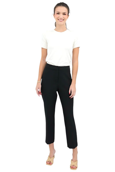 Straight Leg Pant in Black
