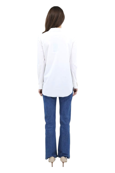 Katu V-Neck Blouse in White