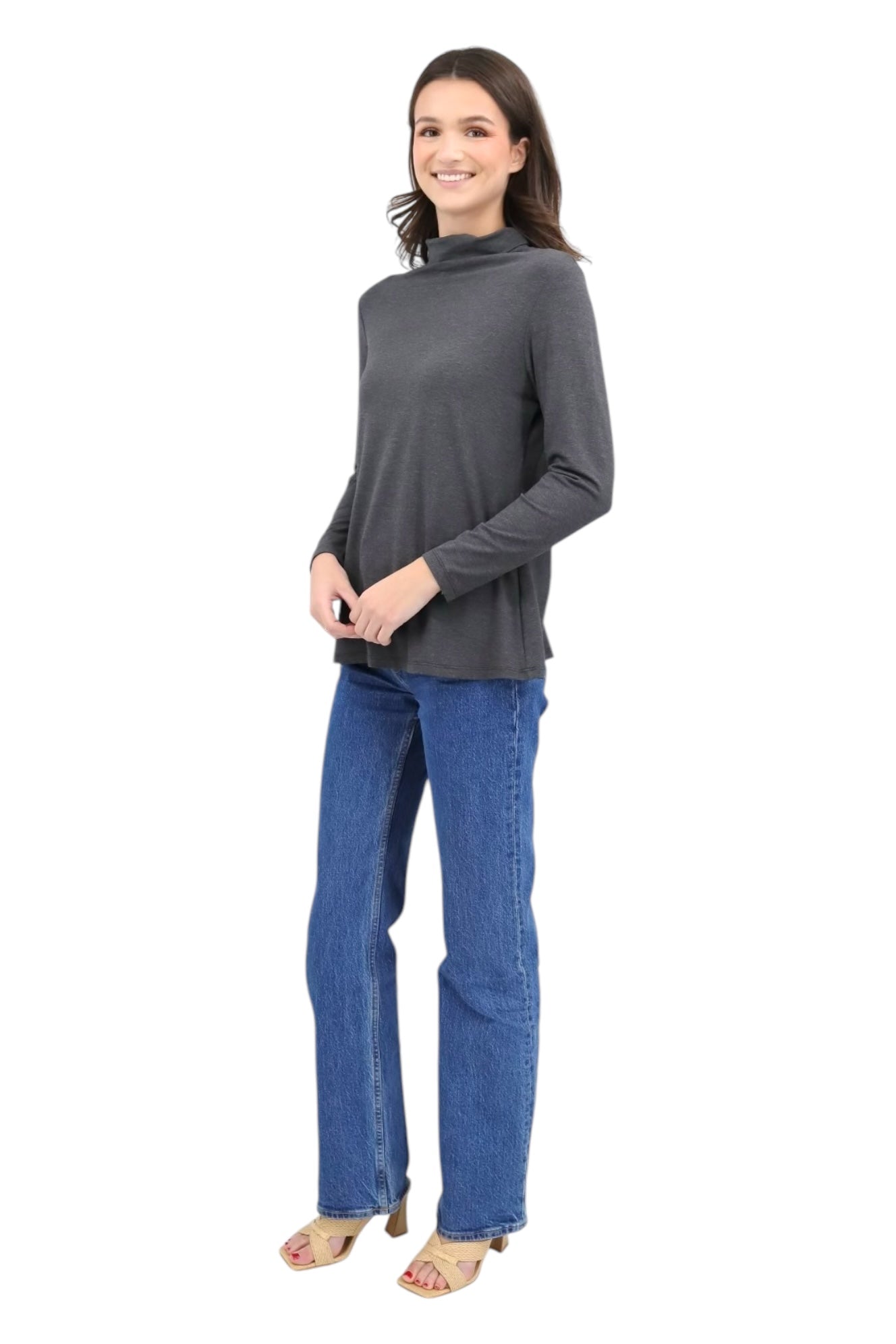 Turtleneck in Charcoal