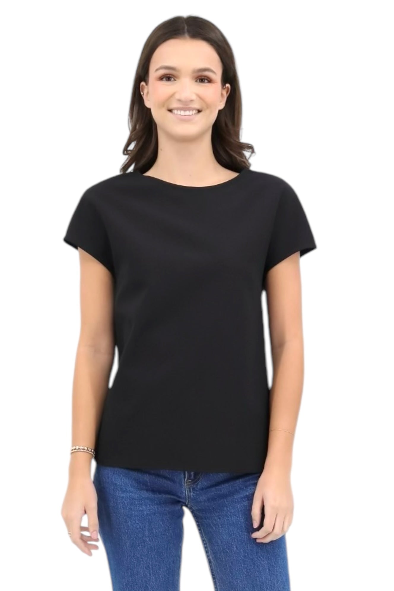 Short Sleeves Tee in Black