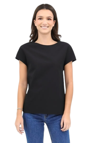Short Sleeves Tee in Black