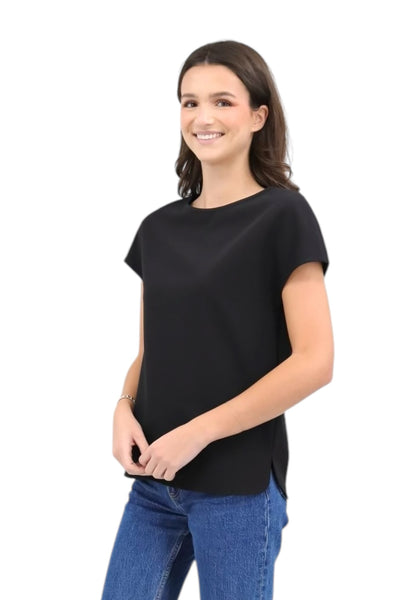 Short Sleeves Tee in Black