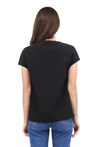 Short Sleeves Tee in Black