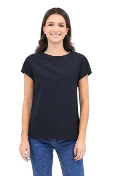 Short Sleeve Tee in Navy