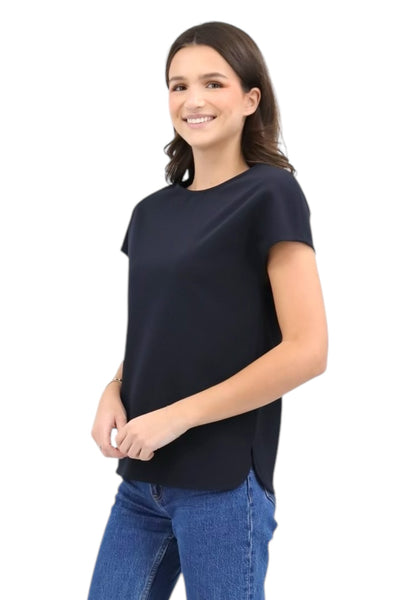 Short Sleeve Tee in Navy