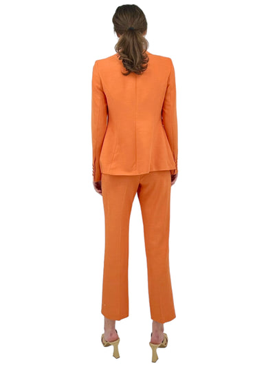 Slim Pant in Orange