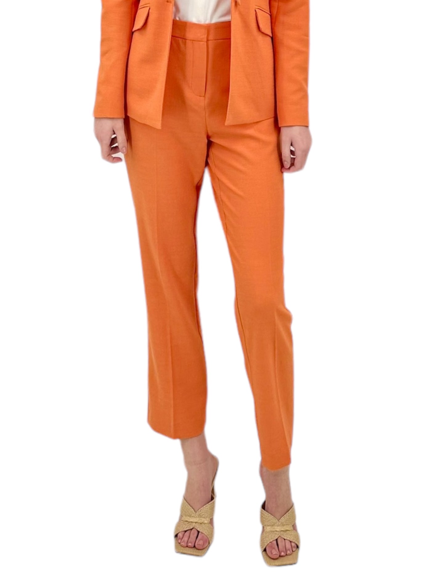 Slim Pant in Orange