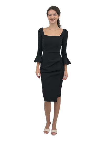 Astra Jersey Dress in Black