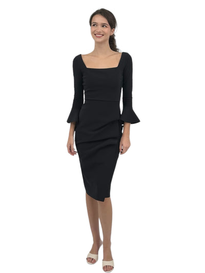 Astra Jersey Dress in Black